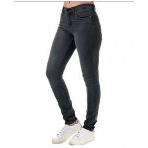 Levis 311 Shaping Skinny Black Wash Jeans Sz 29